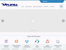 Tablet Screenshot of plansul.com.br